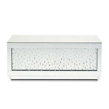 Montreal Crystal Éclat Cocktail Table from Michael Amini - Luna Furniture
