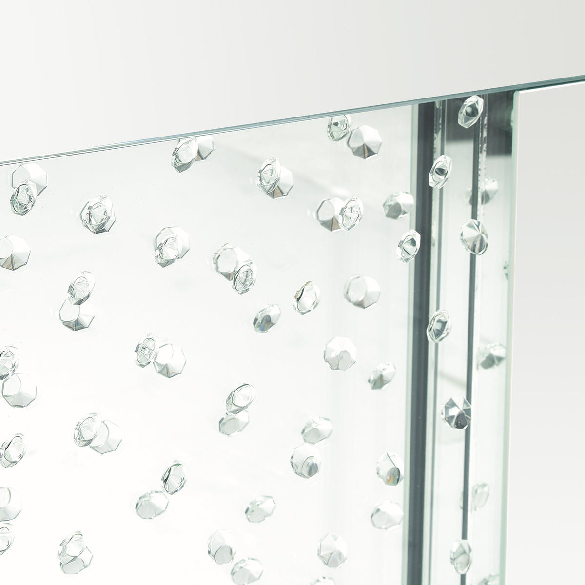 Montreal Crystal Éclat Cocktail Table from Michael Amini - Luna Furniture