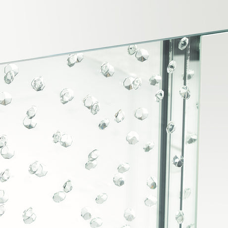 Montreal Crystal Éclat Cocktail Table from Michael Amini - Luna Furniture