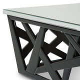 Montreal Midnight Prism Cocktail Table from Michael Amini - Luna Furniture