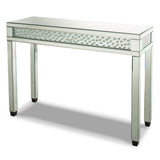 Montreal Crystal Éclat Console Table from Michael Amini - Luna Furniture