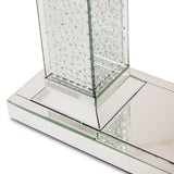 Montreal Regalia Crystal Pedestal Console Table from Michael Amini - Luna Furniture