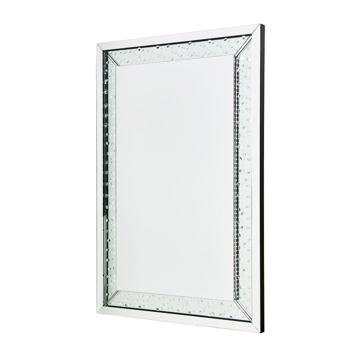 Montreal Cosmic Wall Mirror With Led Lighting from Michael Amini - Luna Furniture