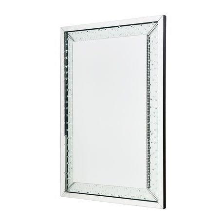Montreal Cosmic Wall Mirror With Led Lighting from Michael Amini - Luna Furniture