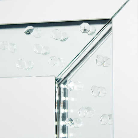 Montreal Cosmic Wall Mirror With Led Lighting from Michael Amini - Luna Furniture