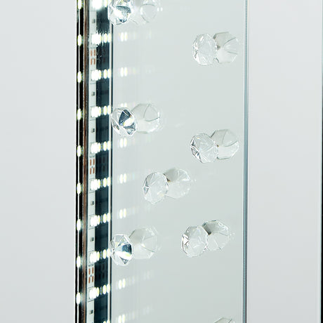 Montreal Cosmic Wall Mirror With Led Lighting from Michael Amini - Luna Furniture