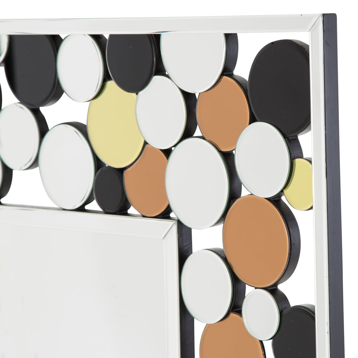 Montreal Mosaic Glow Wall Mirror from Michael Amini - Luna Furniture