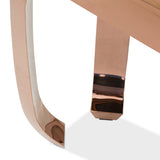 Pietro Pietro Rose Gold Console Table