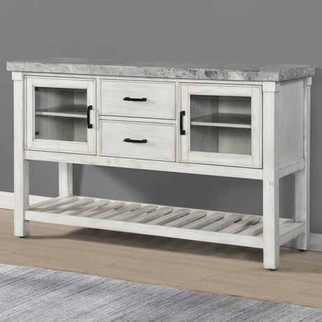 Canova Gray Marble Top Server from Steve Silver - Luna Furniture