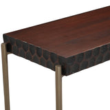 Santa Cruz 58" Console Table in Two Tone from Home Trends & Design - Luna Furniture