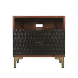 Santa Cruz 26" Nightstand in Two Tone from Home Trends & Design - Luna Furniture