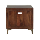 Santa Cruz 26" Nightstand in Two Tone from Home Trends & Design - Luna Furniture