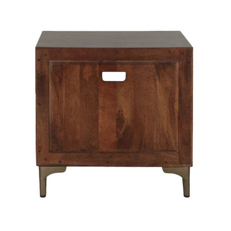Santa Cruz 26" Nightstand in Two Tone from Home Trends & Design - Luna Furniture