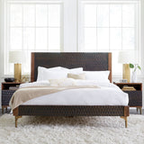 Santa Cruz King Bed in Two Tone from Home Trends & Design - Luna Furniture