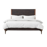 Santa Cruz Queen Bed in Two Tone from Home Trends & Design - Luna Furniture