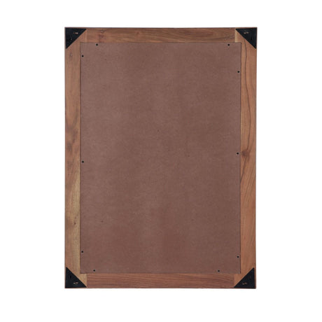 Sedona 42" Mirror in Brushed Acacia from Home Trends & Design - Luna Furniture