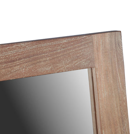 Sedona 42" Mirror in Brushed Acacia from Home Trends & Design - Luna Furniture