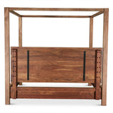 Sedona Canopy Queen Bed in Brushed Acacia from Home Trends & Design - Luna Furniture