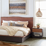 San Marino 24" Nightstand in Raw Walnut from Home Trends & Design - Luna Furniture