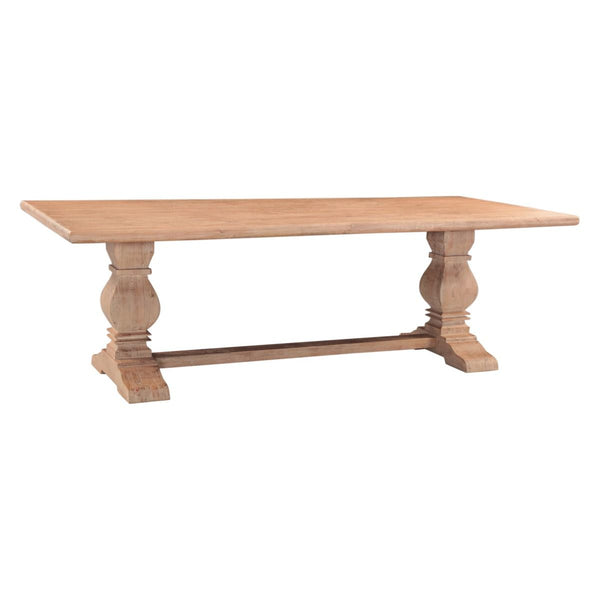 San Rafael 94" Dining Table in Antique Oak