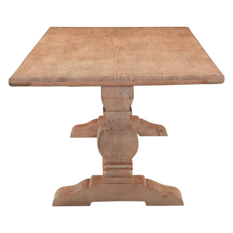 San Rafael 94" Dining Table in Antique Oak from Home Trends & Design - Luna Furniture