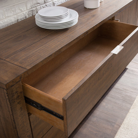 Garland Distressed Toffee Sideboard from Steve Silver - Luna Furniture