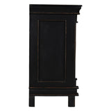 Turin 70" Dresser in Distressed Black from Home Trends & Design - Luna Furniture