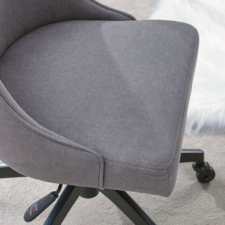 Kinsley White Marble Kidney Shaped Desk from Steve Silver - Luna Furniture