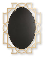 Fulkmore Antique Gold Finish Accent Mirror from Ashley - Luna Furniture