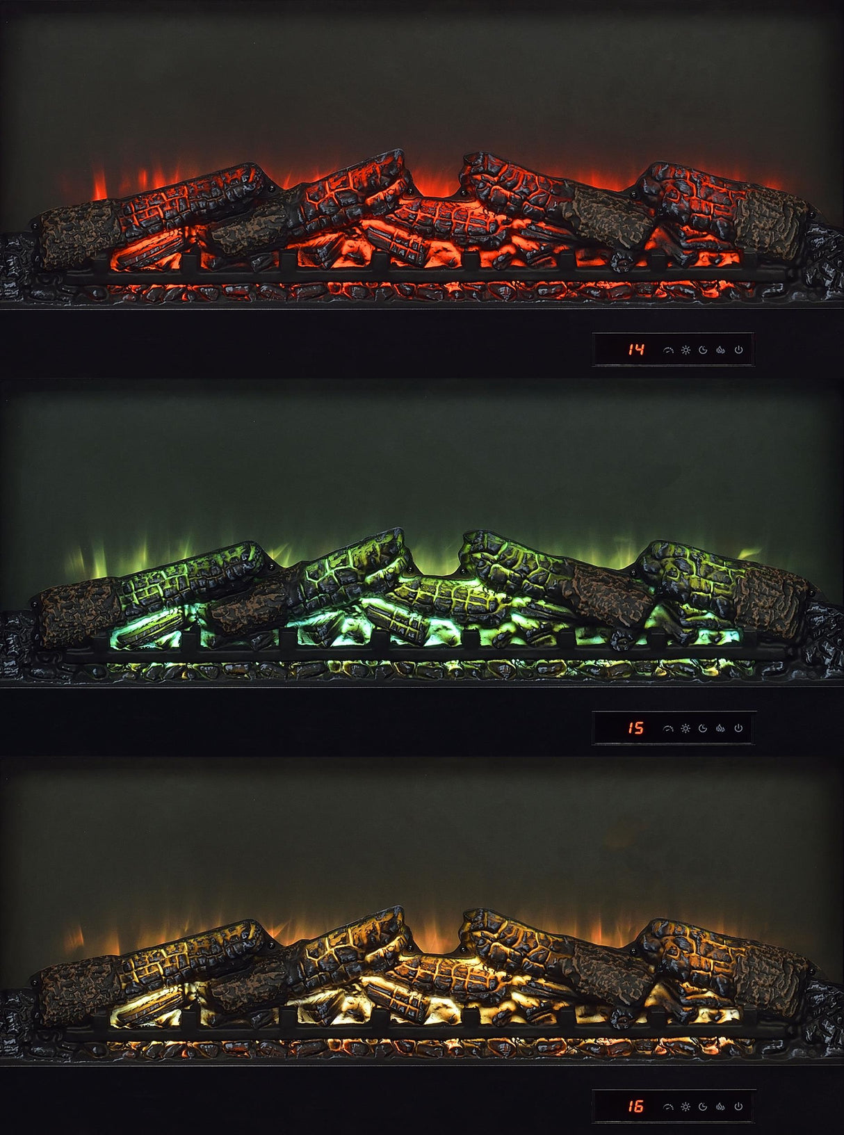 Fuller Mango 60-inch 2-Door TV Stand Fireplace Media Console from Coaster - Luna Furniture