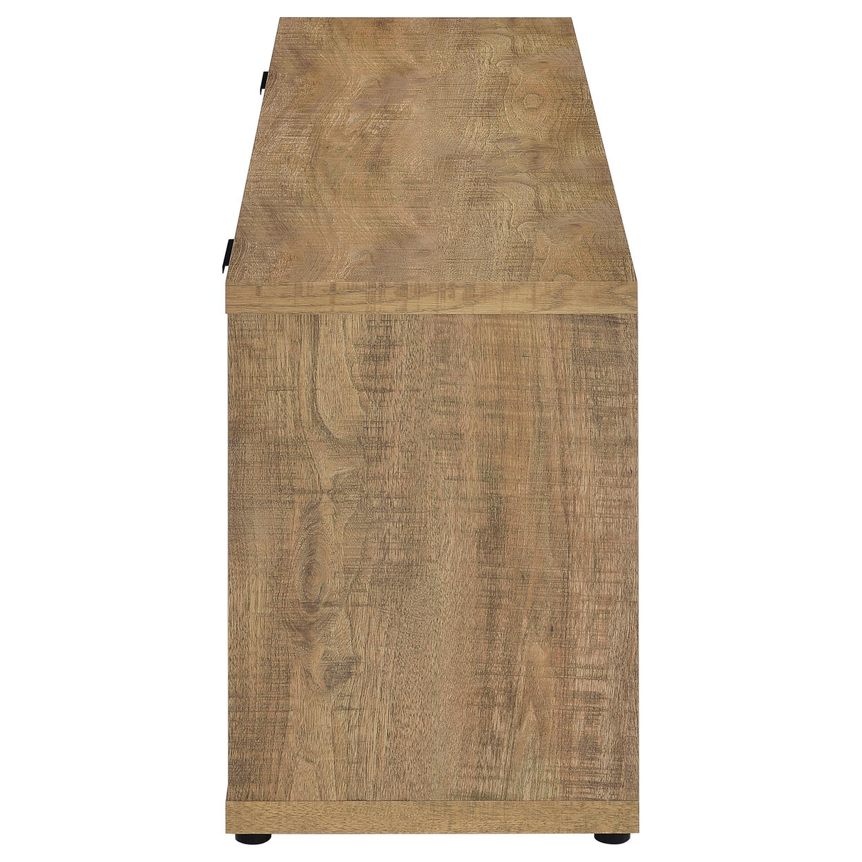 Fuller Mango 60-inch 2-Door TV Stand Fireplace Media Console from Coaster - Luna Furniture