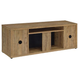 Fuller Mango 60-inch 2-Door TV Stand Fireplace Media Console from Coaster - Luna Furniture