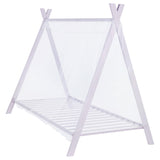 Fultonville Pink Metal Twin Tent Bed with 7-inch Mattress from Coaster - Luna Furniture