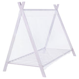 Fultonville Pink Metal Twin Tent Bed with 7-inch Mattress from Coaster - Luna Furniture