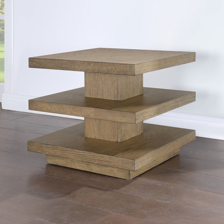 Canyon End Table, Sand from Steve Silver - Luna Furniture