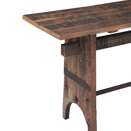 Whitley 62" Console Table in Reclaimed Teak from Home Trends & Design - Luna Furniture