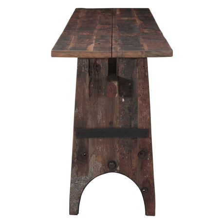 Whitley 62" Console Table in Reclaimed Teak from Home Trends & Design - Luna Furniture