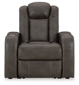 Fyne-Dyme Power Reclining Sofa and Power Recliner from Ashley - Luna Furniture