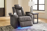 Fyne-Dyme Power Reclining Sofa and Power Recliner from Ashley - Luna Furniture