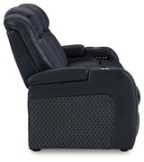Fyne-Dyme Power Reclining Sofa and Power Recliner from Ashley - Luna Furniture