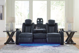 Fyne-Dyme Power Reclining Sofa and Power Recliner from Ashley - Luna Furniture