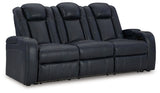 Fyne-Dyme Power Reclining Sofa and Power Recliner from Ashley - Luna Furniture