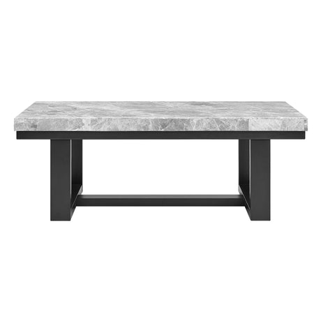 Lucca Gray Marble Cocktail Table from Steve Silver - Luna Furniture