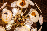 Vintage Light Agate and Marble Floor Lamp from Home Trends & Design - Luna Furniture