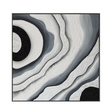 Palette Agate Allure Hand Painted Framed Diptych from Home Trends & Design - Luna Furniture