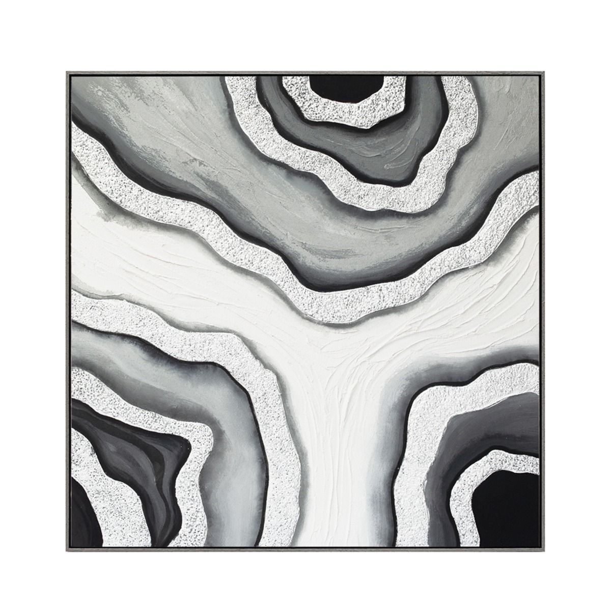 Palette Agate Allure Hand Painted Framed Diptych from Home Trends & Design - Luna Furniture
