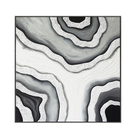 Palette Agate Allure Hand Painted Framed Diptych from Home Trends & Design - Luna Furniture