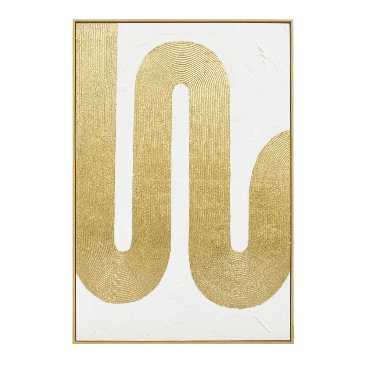 Palette Bold Bands Hand Painted Framed Triptych from Home Trends & Design - Luna Furniture