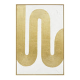 Palette Bold Bands Hand Painted Framed Triptych from Home Trends & Design - Luna Furniture