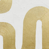 Palette Bold Bands Hand Painted Framed Triptych from Home Trends & Design - Luna Furniture